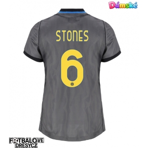 Inter Milan John Stones #6 Dámské Alternativní Dres 2026-27 Krátký Rukáv